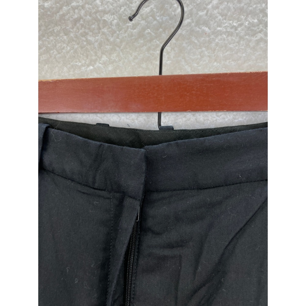 COS Black Lyocell Pleated Balloon‎ Shorts Women's Size US 6 High Waist Casual - Picture 2 of 8